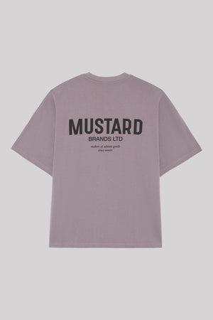 MUSTARD | LUX - Athletic Goods T-shirt , Deep Lilac