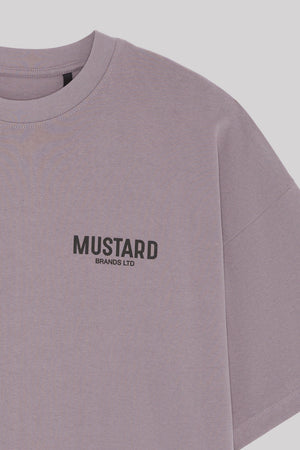 MUSTARD | LUX - Athletic Goods T-shirt , Deep Lilac