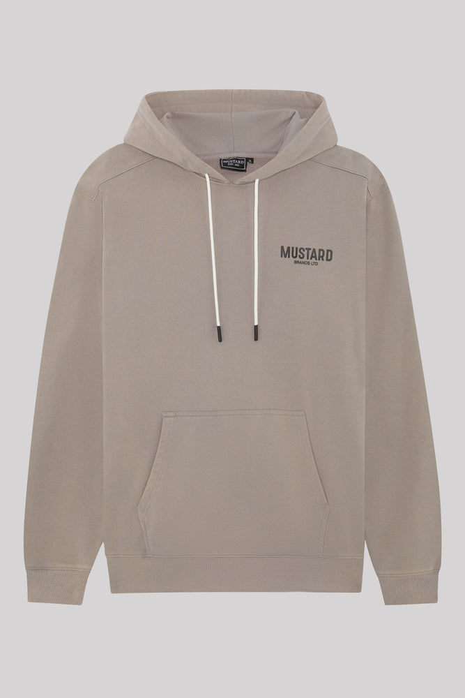 Mustard Athletic Club Hoodie, Washed Moon Dust Grey – Mustard Clothing