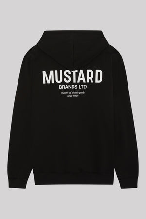 Mustard Athletic Club Hoodie, Black