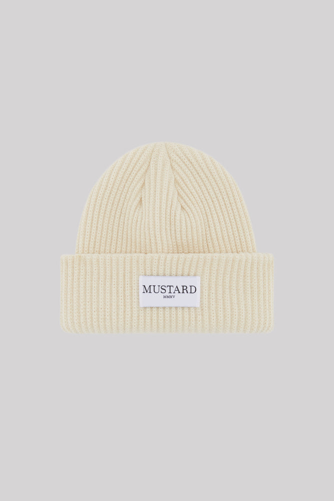 Mustard OG II Chunk Beanie, Cream