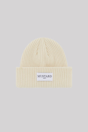 Mustard OG II Chunk Beanie, Cream