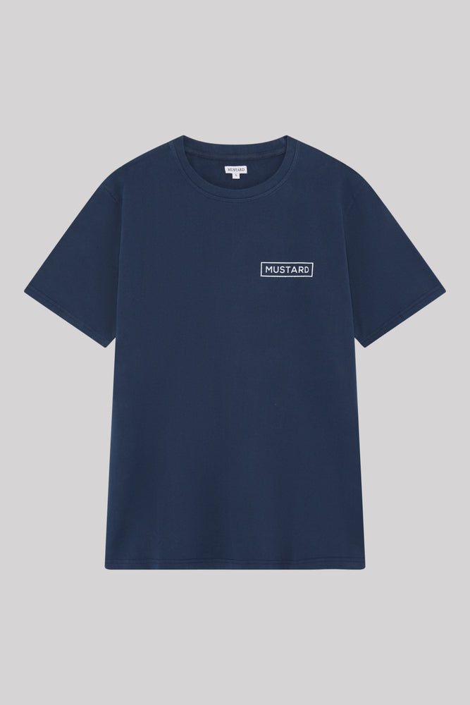 Mens Box Tee - Navy