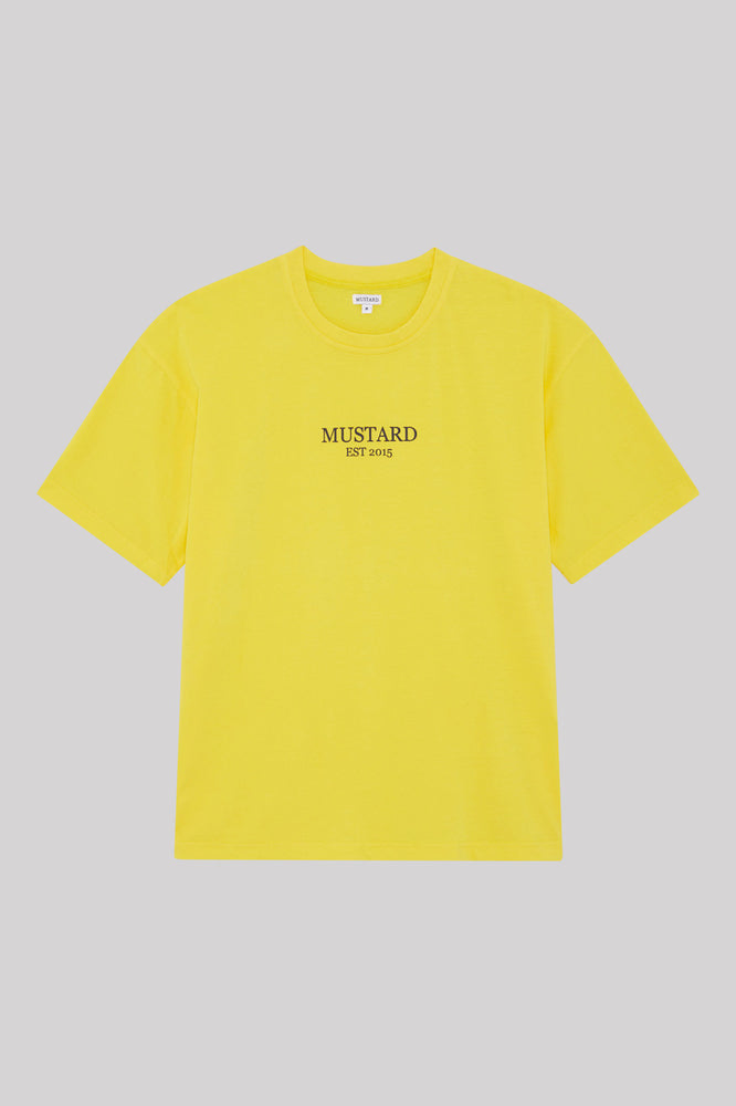 Mens Classic box fit Tee - Sorbet Yellow