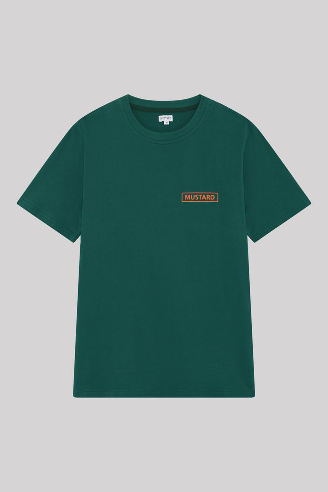 Mens Box Tee - Jade Green