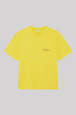 Mens Classic box fit Pocket Tee - Sorbet Yellow