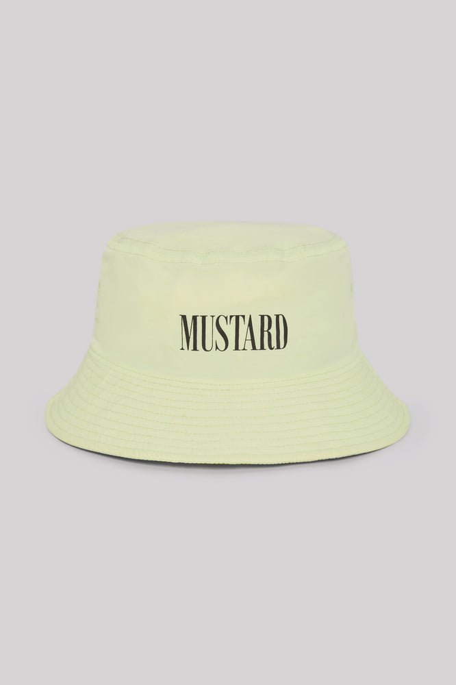90's Nylon Bucket Hat - Lime