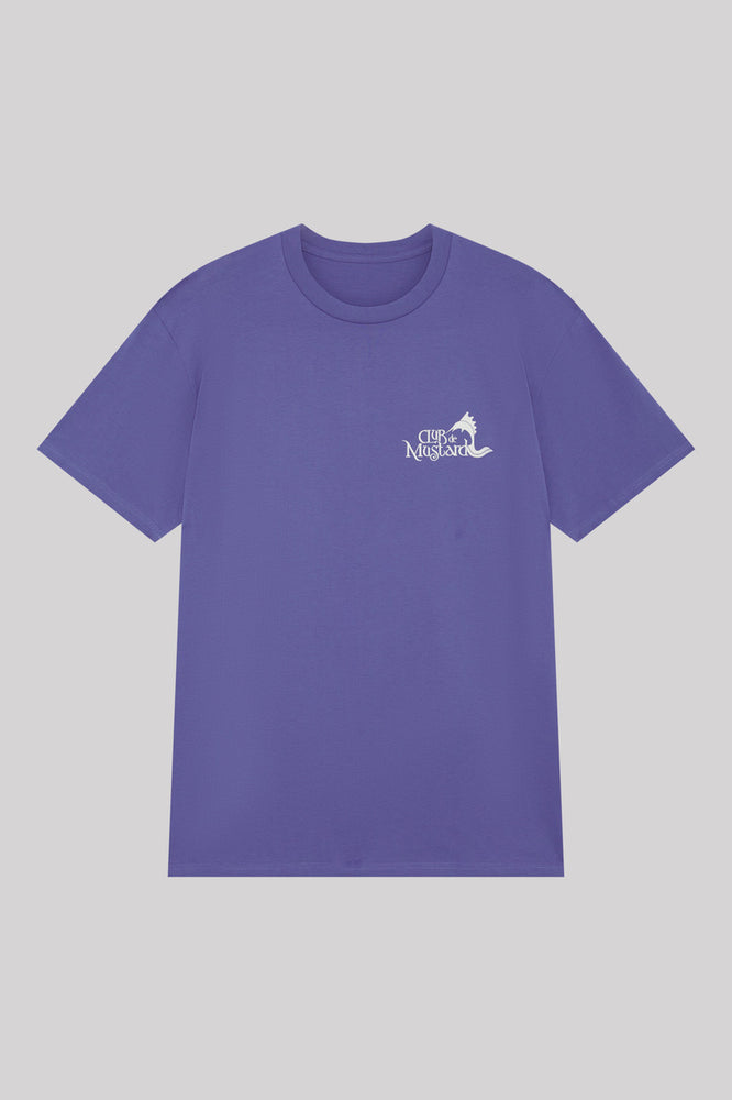 Club De Mustard Tee - Tropicana Blue