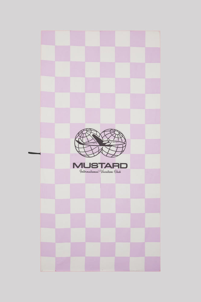Vacation club Microfibre towel - Lilac
