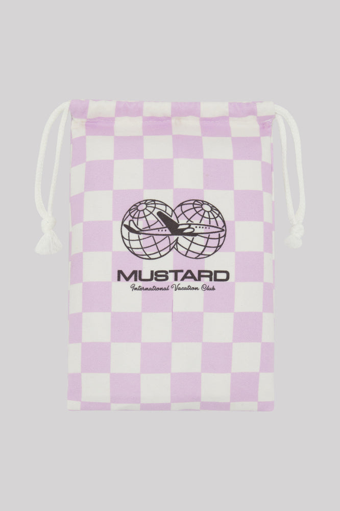 Vacation club Microfibre towel - Lilac