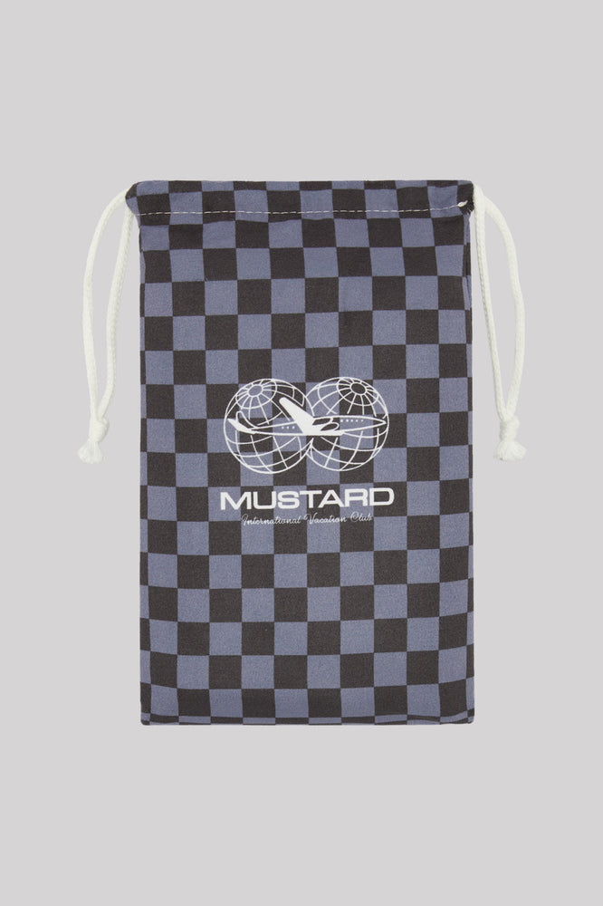 Vacation club Microfibre towel - Black