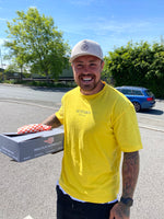 Mens Classic box fit Tee - Sorbet Yellow