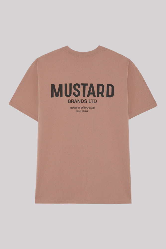 Mens Athletic Goods Tee - Washed Nude