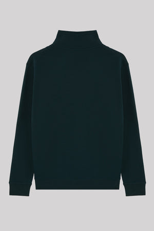 Mens OG II Half Zip sweater - Pine Green