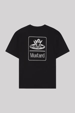 Cherub Box Fit Tee - Black