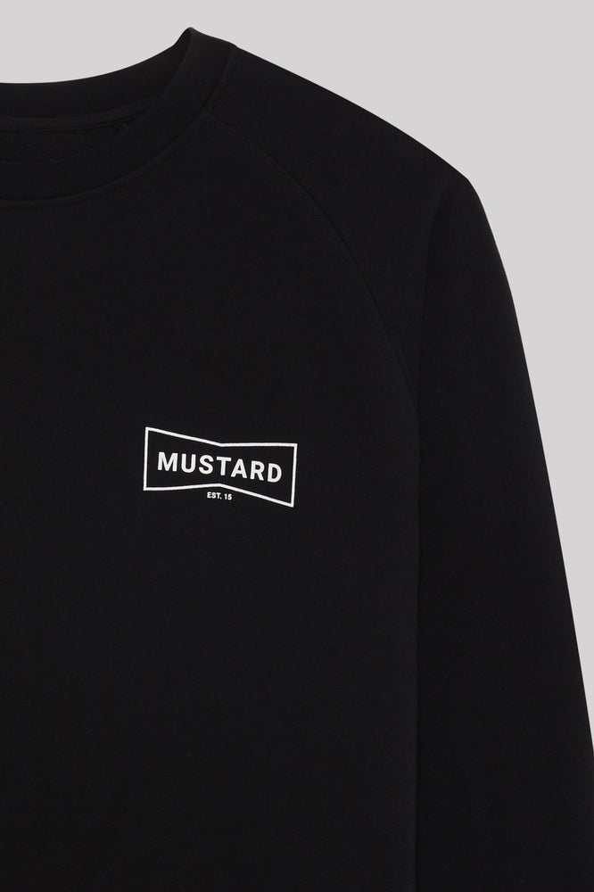 Mens Box II Crew in Black