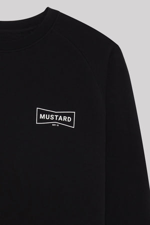 Mens Box II Crew in Black