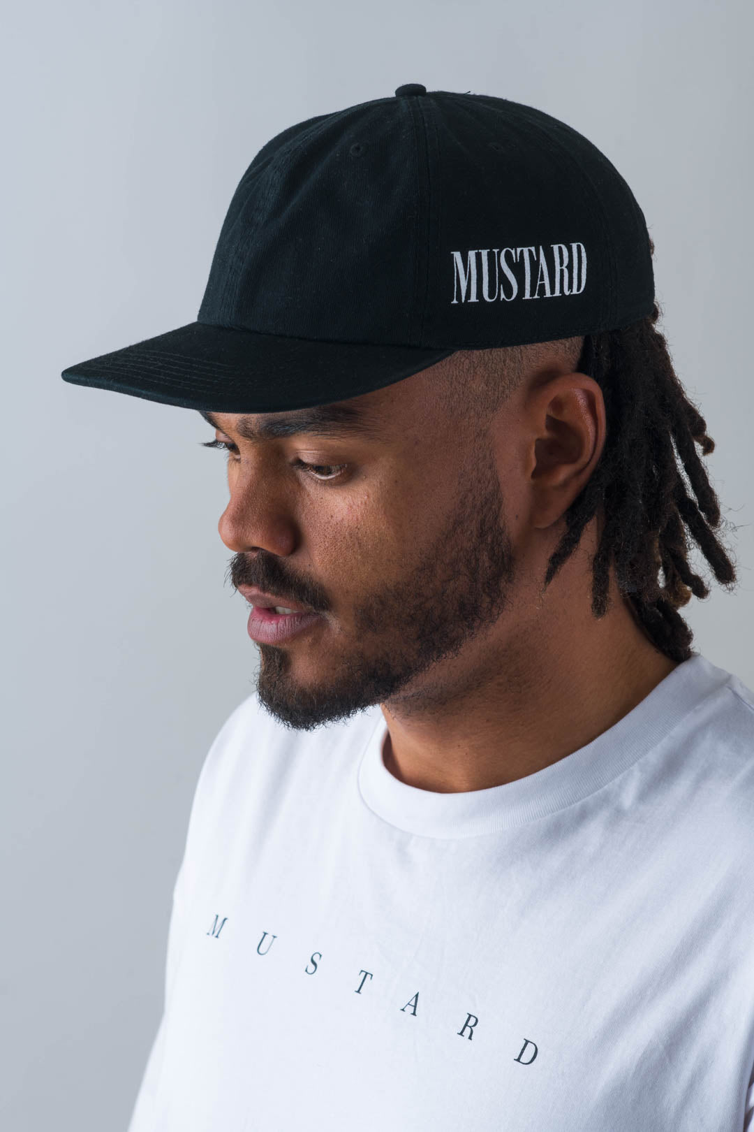 90s Strapback Cap Mustard Clothing