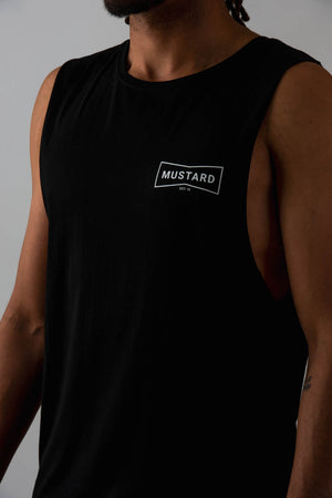 
            
                Load image into Gallery viewer, Mens Box II Singlets in Black
            
        
