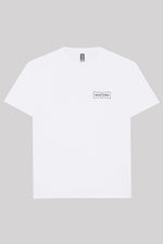 Mens Box II Monochrome Tee in White