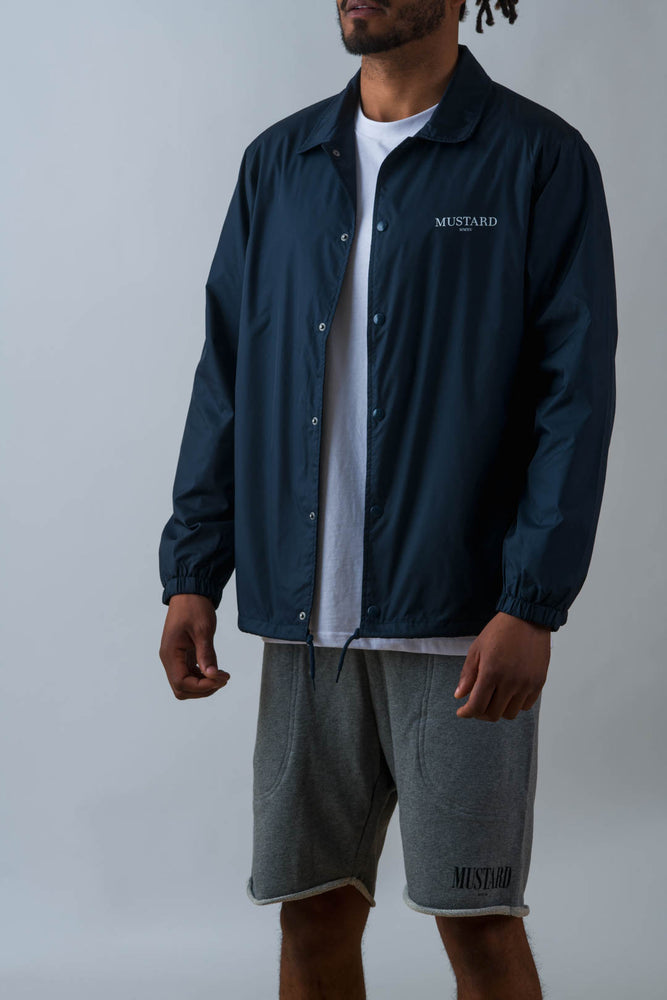 
            
                Load image into Gallery viewer, Mens OG II Coach Jacket - Navy
            
        
