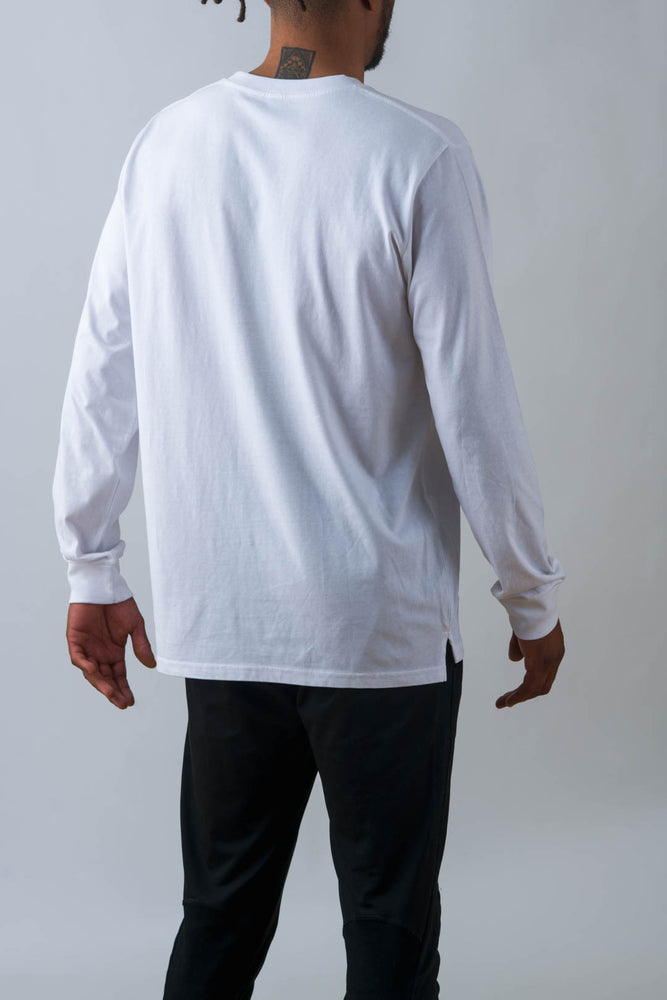 Mens OG II Long Sleeve Tee in White
