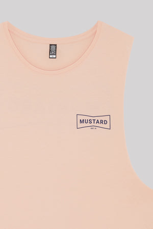 Box II Singlet, Pink/Navy